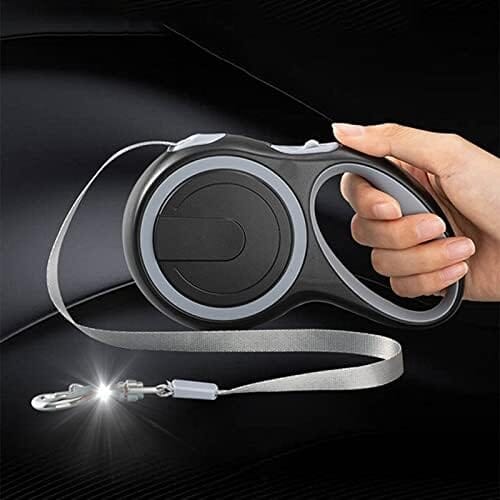 Laisse de chien - MaxLeash™ - Noir - Bulle de Chien