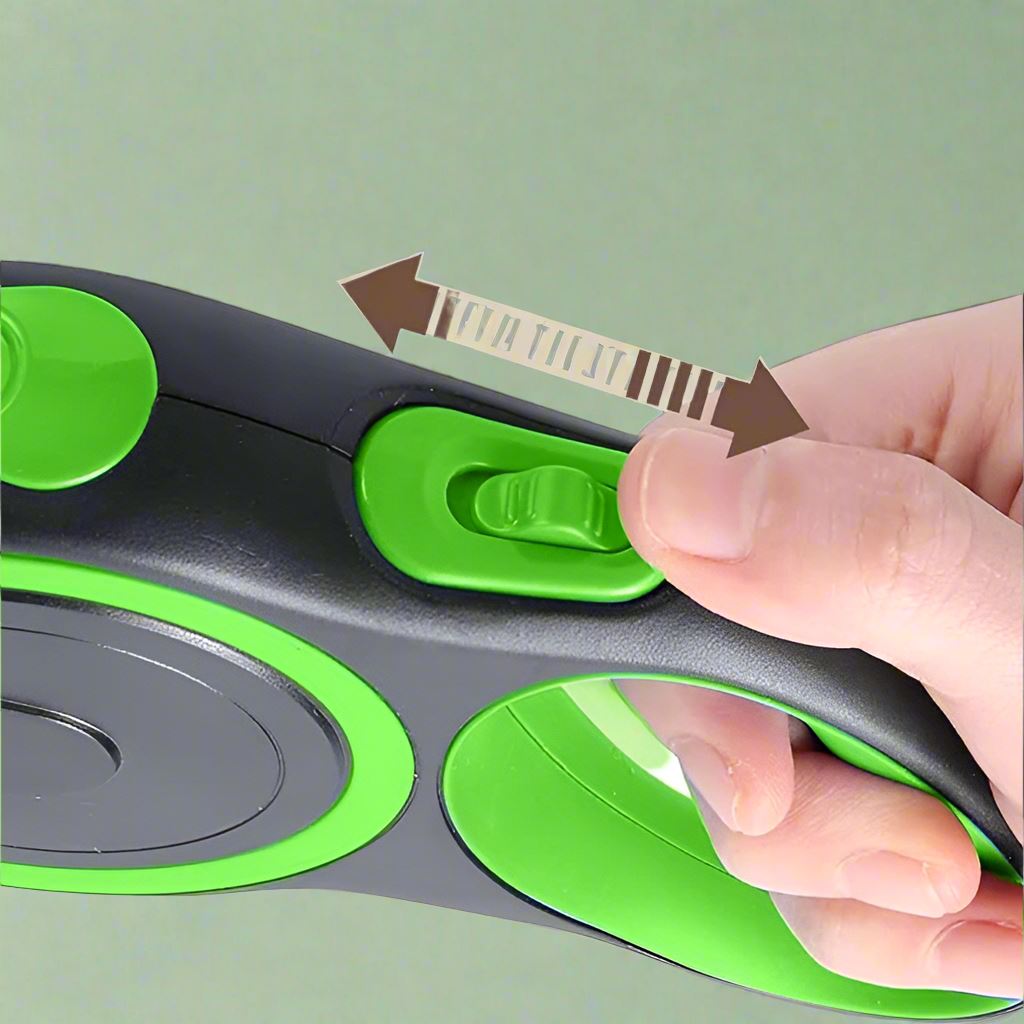 Laisse de chien - MaxLeash™ - Vert - Bulle de Chien